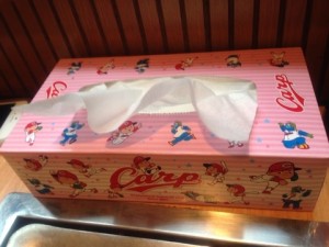 Tissue Box of Hiroshima Carp